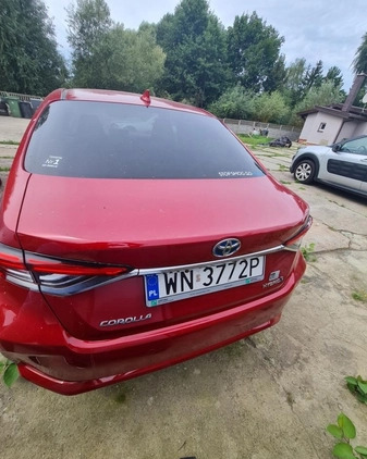 Toyota Corolla cena 85900 przebieg: 36000, rok produkcji 2021 z Dobra małe 352